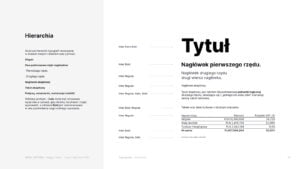 ksiega identyfikacji - nivel - typografia